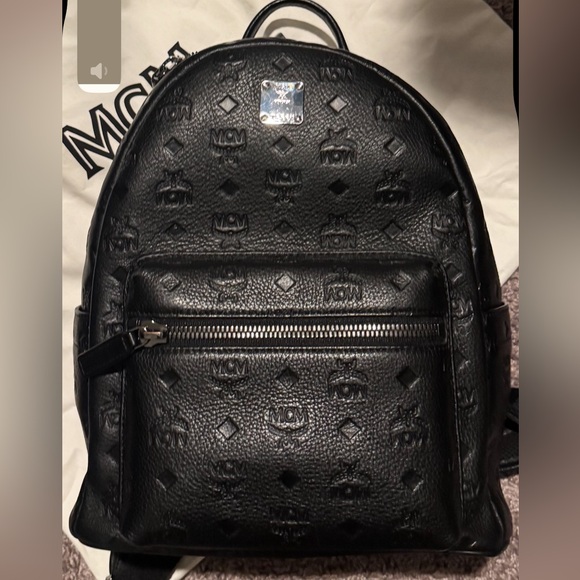 COPY - MCM Black Backpack Monogram Luxury